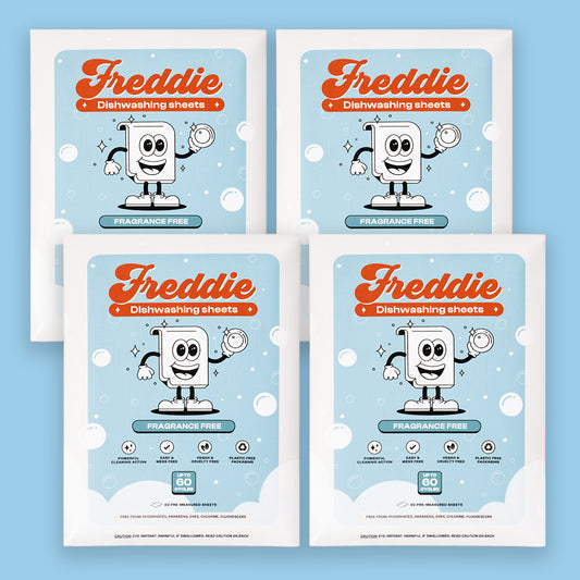 4x Dishwasher Detergent Sheets
