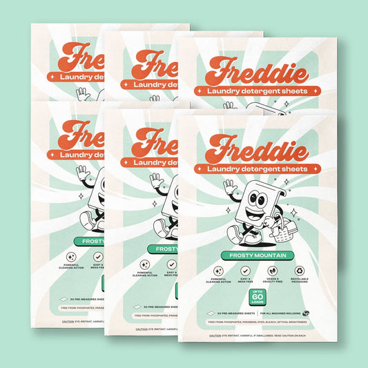 6x Laundry Detergent Sheets